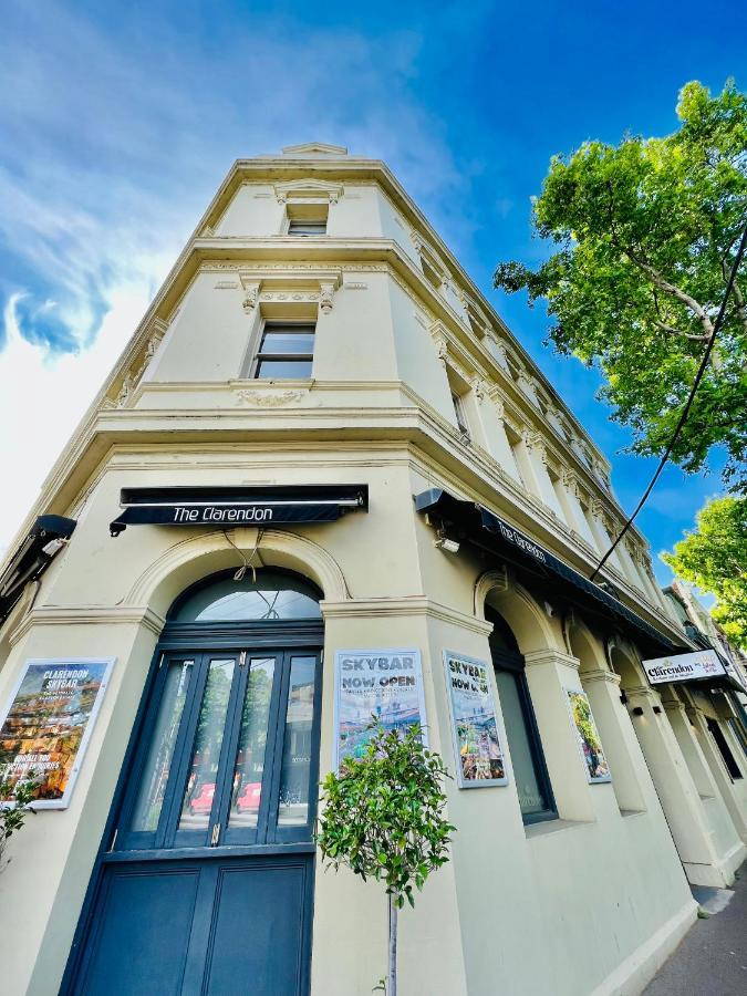 Clarendon Hotel Melburne Exterior foto